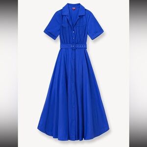 Staud size 2 Millie Dress in Lapis blue
